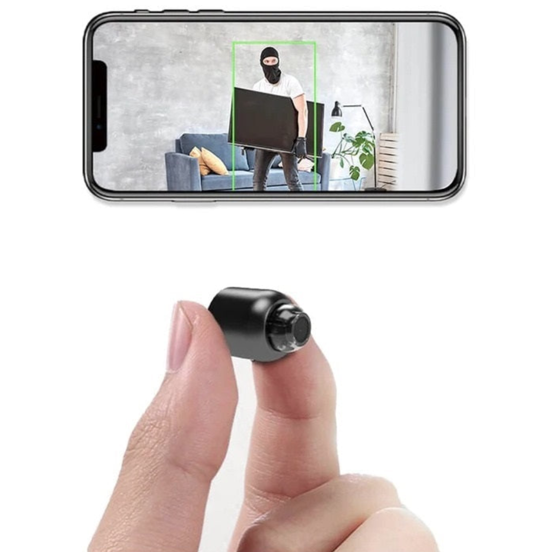 NanoCam | Cámara de seguridad WiFi compacta con visión nocturna