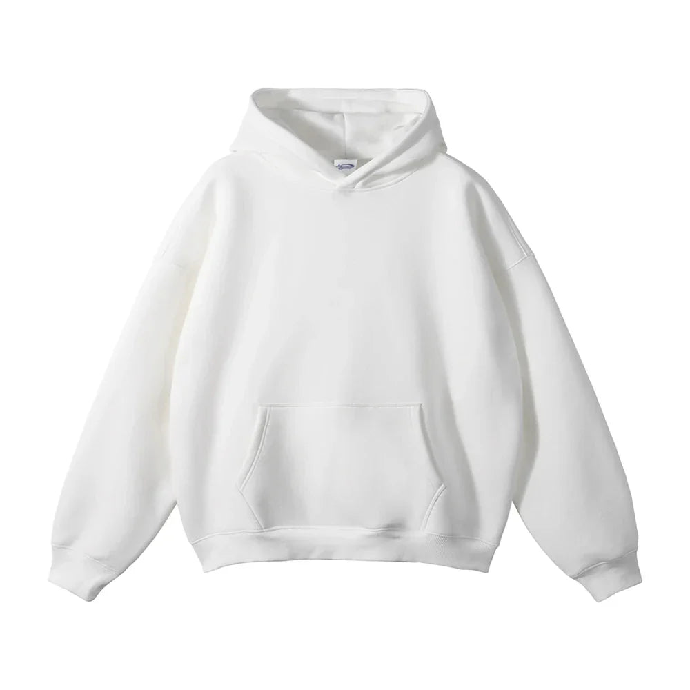 Relaxed Fit Pullover Hoodie for Men - Image 19