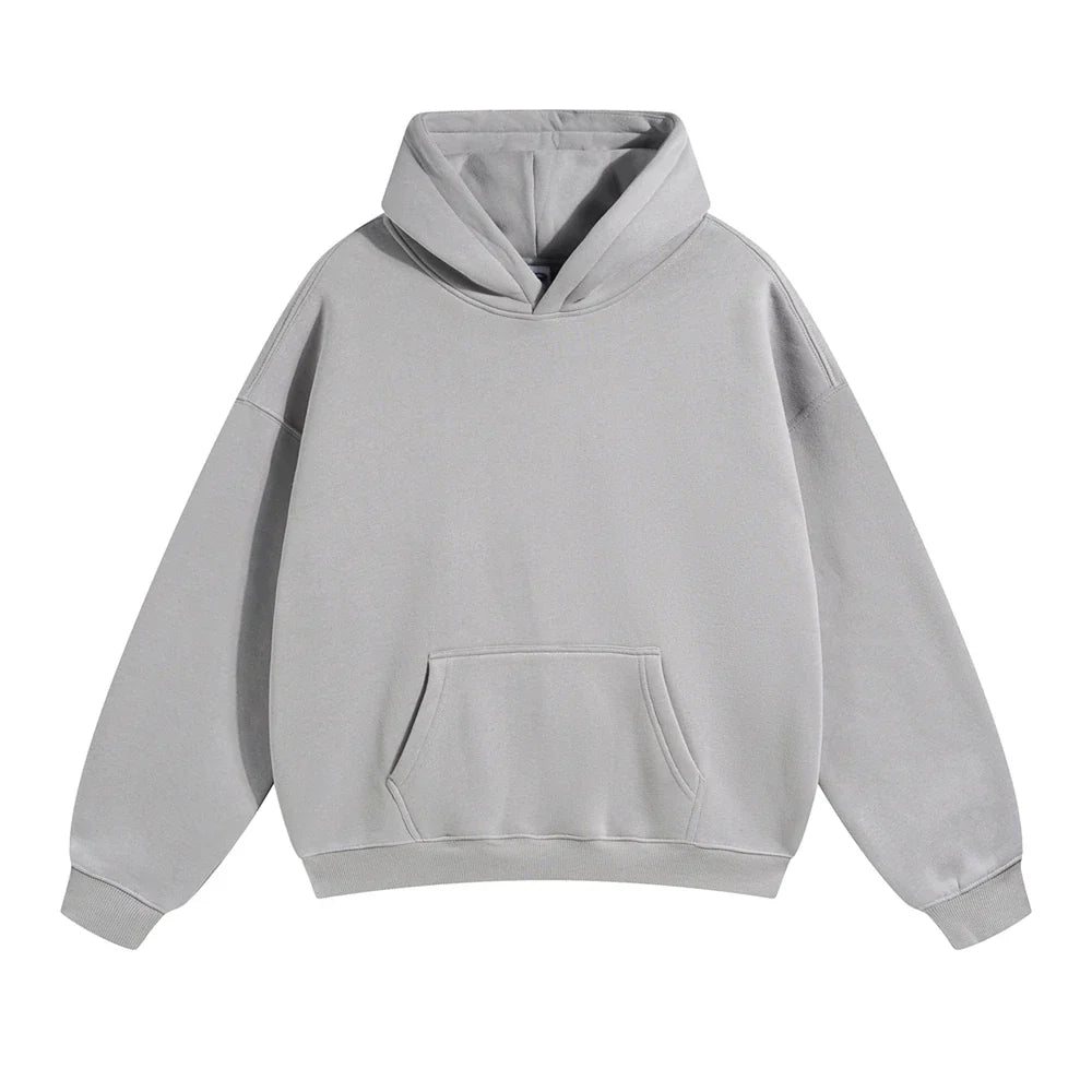 Relaxed Fit Pullover Hoodie for Men - Image 22