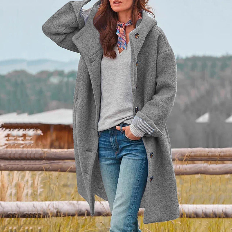 Women's Windproof Hooded Fashion Coat | Lightweight