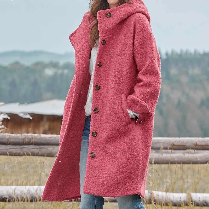 Women's Windproof Hooded Fashion Coat | Lightweight