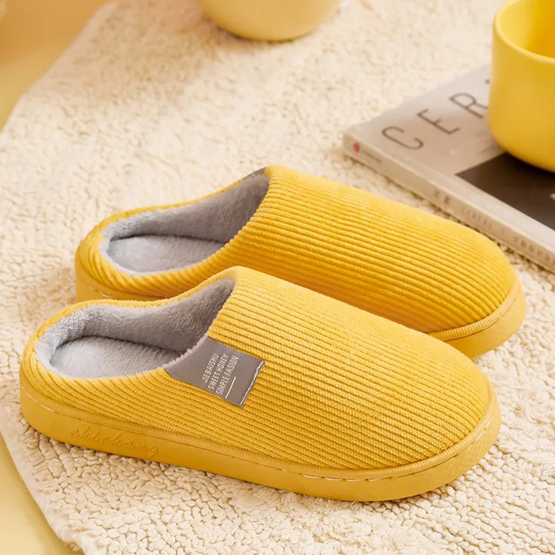 Zapatillas de invierno sin cordones para mujer | Con forro suave