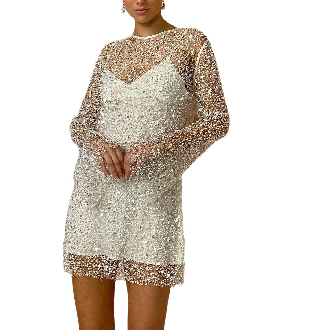 Zita | Flattering and sparkling party dress for women 4