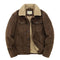 Chaqueta cortavientos de pana informal para hombre | Abrigo de uso diario, cálido y de corte holgado | Prenda de abrigo versátil y ligera para hombre