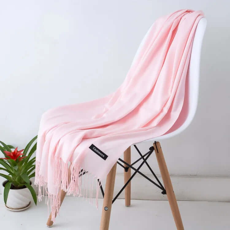 Dámský měkký šátek – lehký šátek na každodenní nošení – velký oversized šátek pro vrstvení – měkký a hřejivý zimní šátek