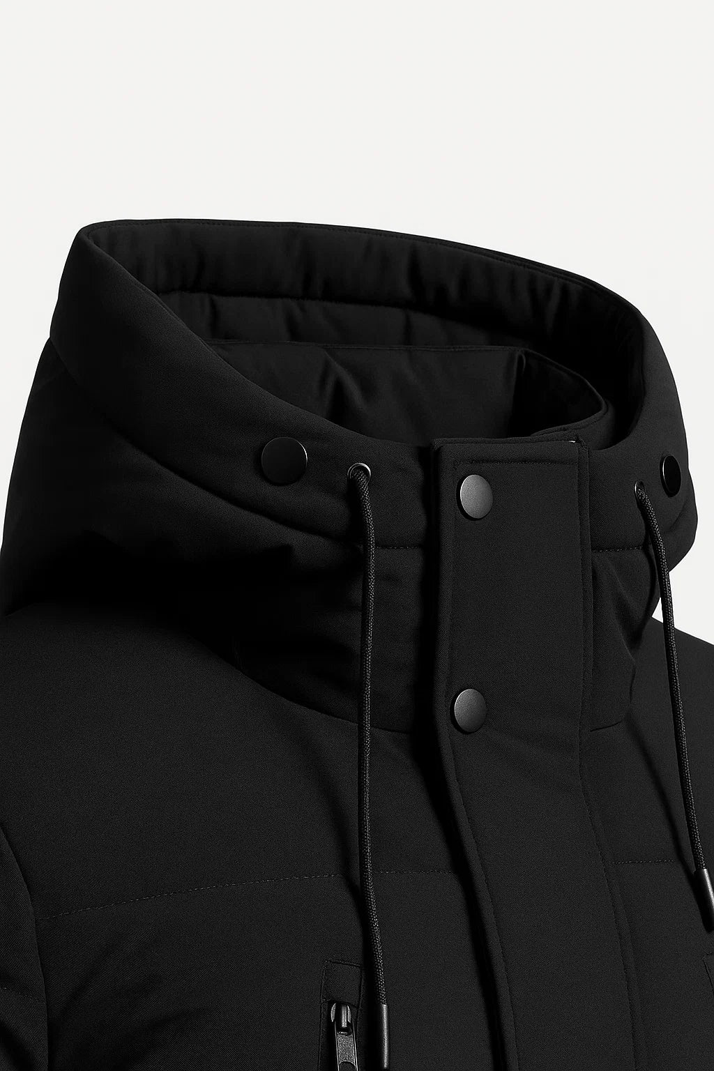 Hooded Puffer Coat for Men - Image 3