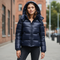 Hooded Quilted Puffer Jacket for Women
