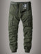 Joggers Cargo Premium da uomo - Design ricamato con tasche multiple
