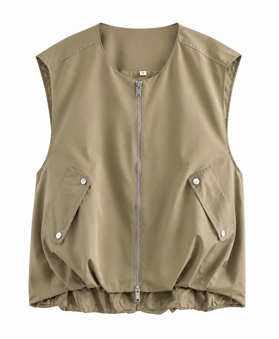Chaleco ligero para mujer | Chaleco sin mangas ideal para combinar en primavera y verano | Chaleco de corte recto y transpirable para el día a día
