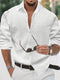 Men's shirt made from stretch jersey - modern comfort with a classic touch