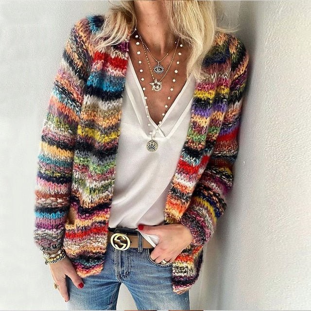 Cardigan moderno | Misto di alta qualità traspirante