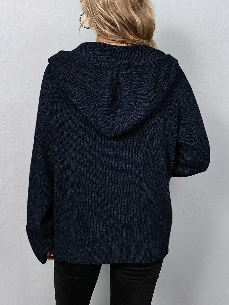 Gilet à capuche pour dames