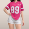 Women’s Oversized Sports T-Shirt with New York Print