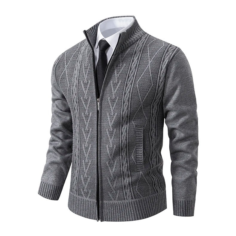Jersey de punto de cachemira para hombre