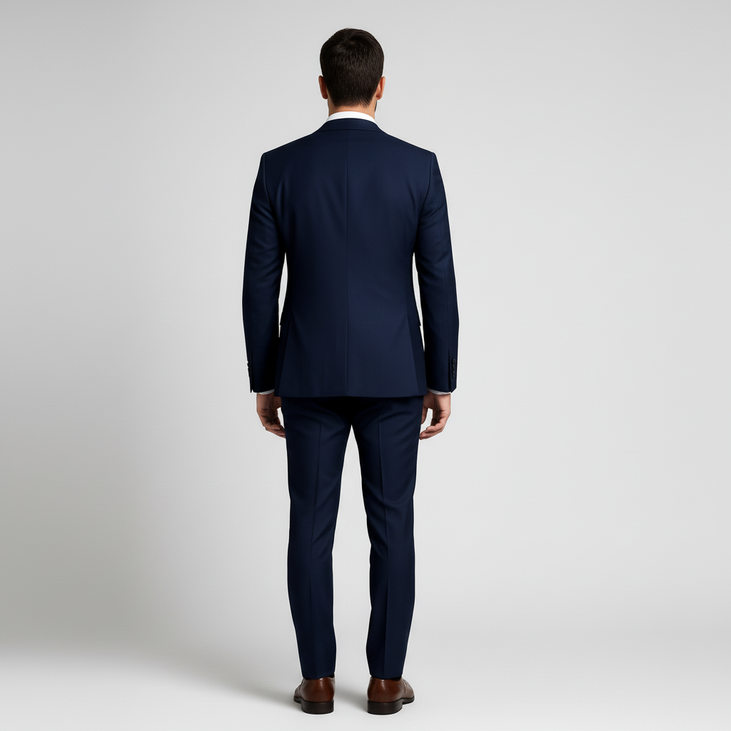 Pánská třídílná sada obleku s sakem, vestou a kalhotami – formální střih slim fit pro svatby, obchodní schůzky a slavnostní příležitosti