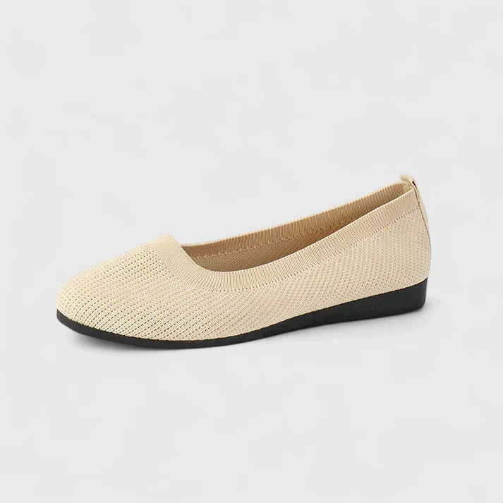 Women's Orthopedic Walking Shoes - Comfortable Slip-On Loafers with Arch Support and Non-Slip Sole for Posture Correction