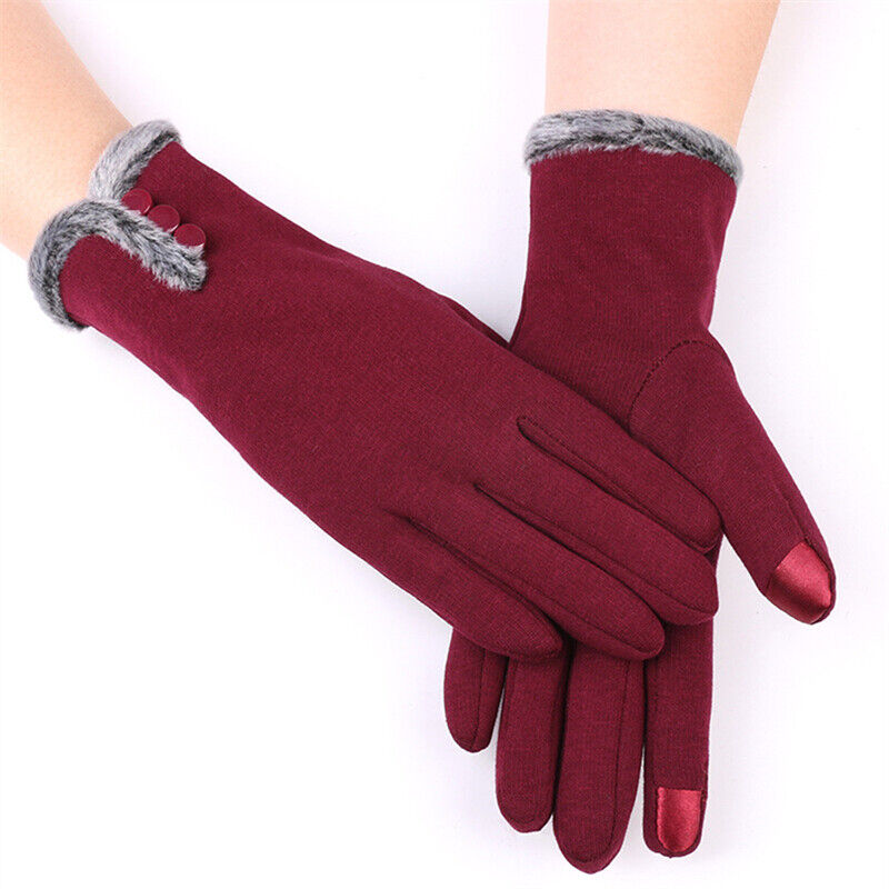 Women's Cashmere-Lined Winter Gloves