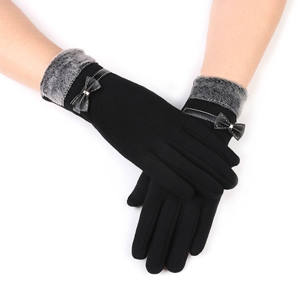 Women's Cashmere-Lined Winter Gloves