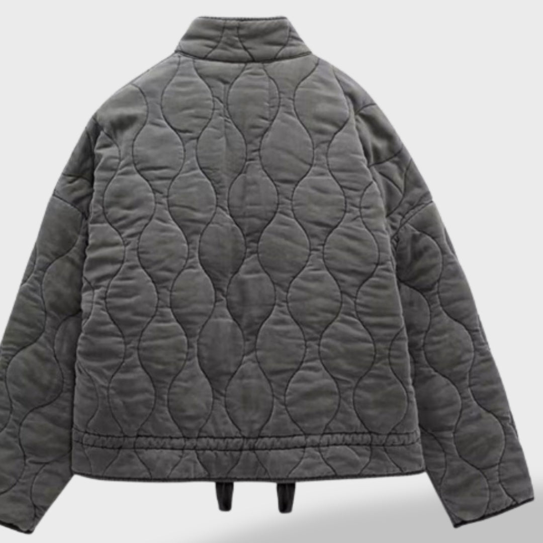Dámská zimní bunda v oversized střihu | Lehká vycpaná bunda s teplou prémiovou izolací a moderním volným střihem