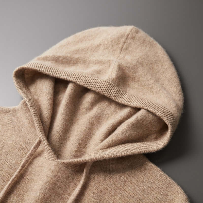 Long Sleeve Knit Hoodie for Men - Image 7