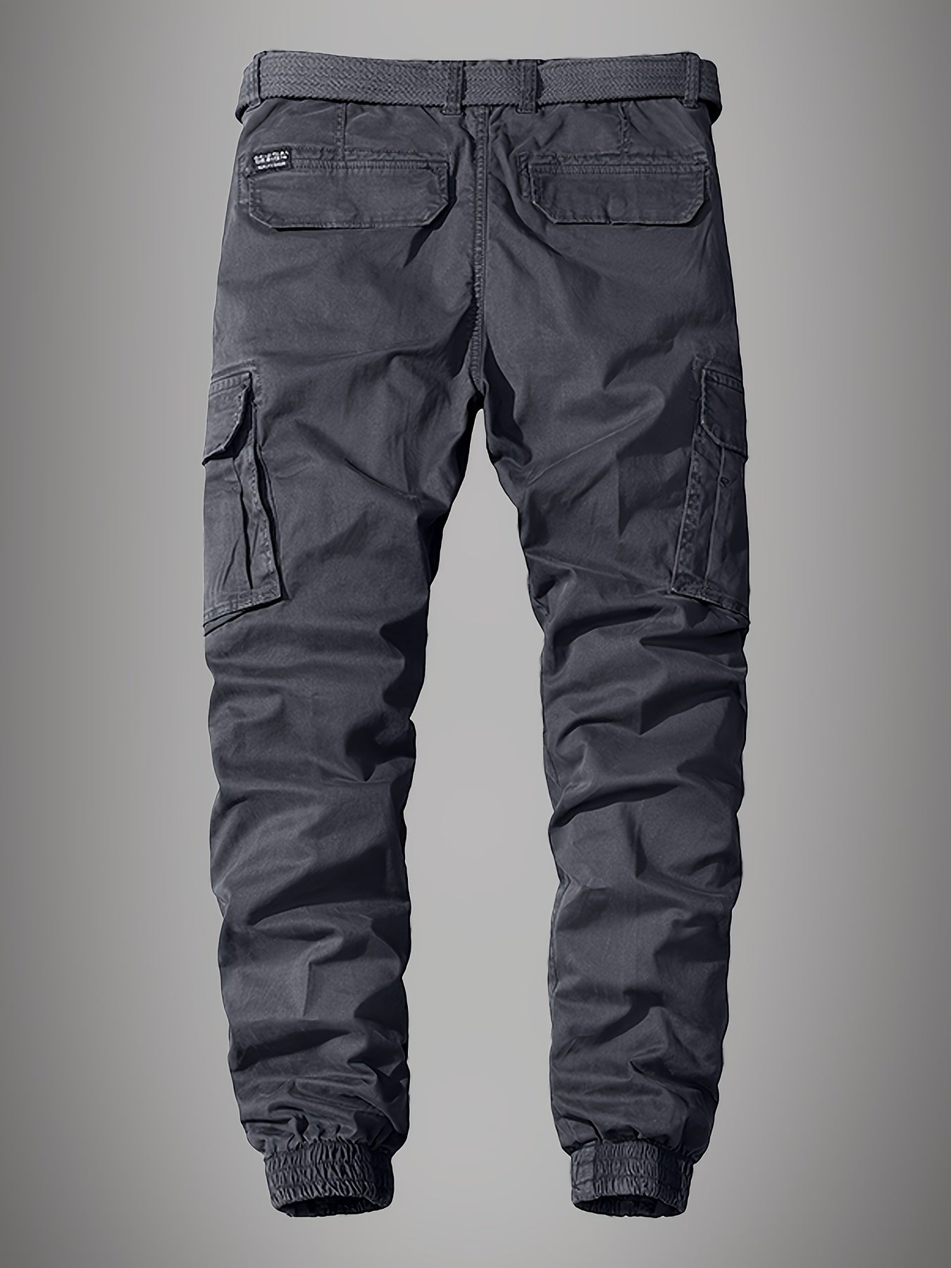 Joggers Cargo Premium da uomo - Design ricamato con tasche multiple