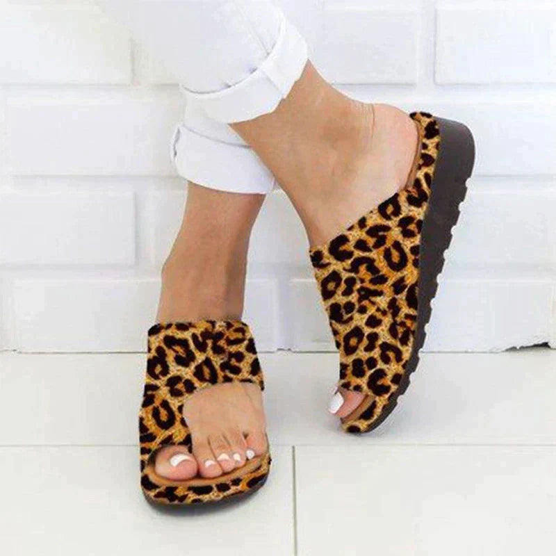 Sandalias ortopédicas de mujer Gaelle - Cómodas sandalias correctoras del Hallux con corte ancho