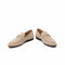 Loafers til mænd med gulddetalje i form af en hestebid – smalpasformede slip-on-finesko med fleksibel sål til smart casual hverdagsbrug