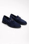 Mocasines de ante para hombre con detalle de hebilla | Cómodos zapatos sin cordones, de estilo elegante e informal, para el día a día y con un toque sofisticado
