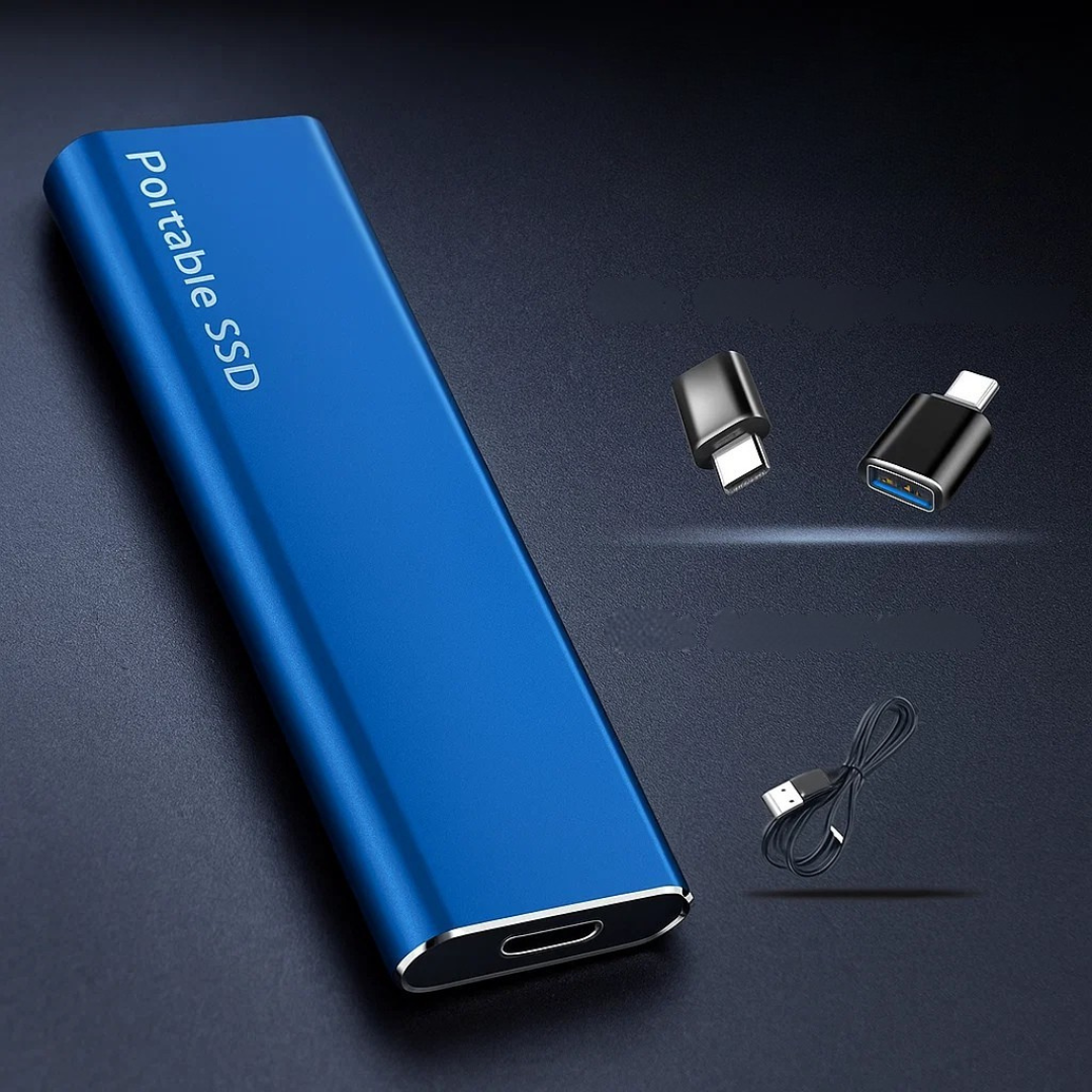 SSD portabil cu transfer rapid de date USB-C
