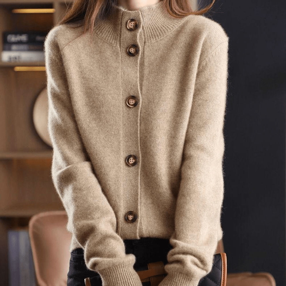 Gilet in maglia di cashmere di lusso