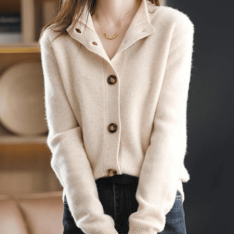 Gilet in maglia di cashmere di lusso
