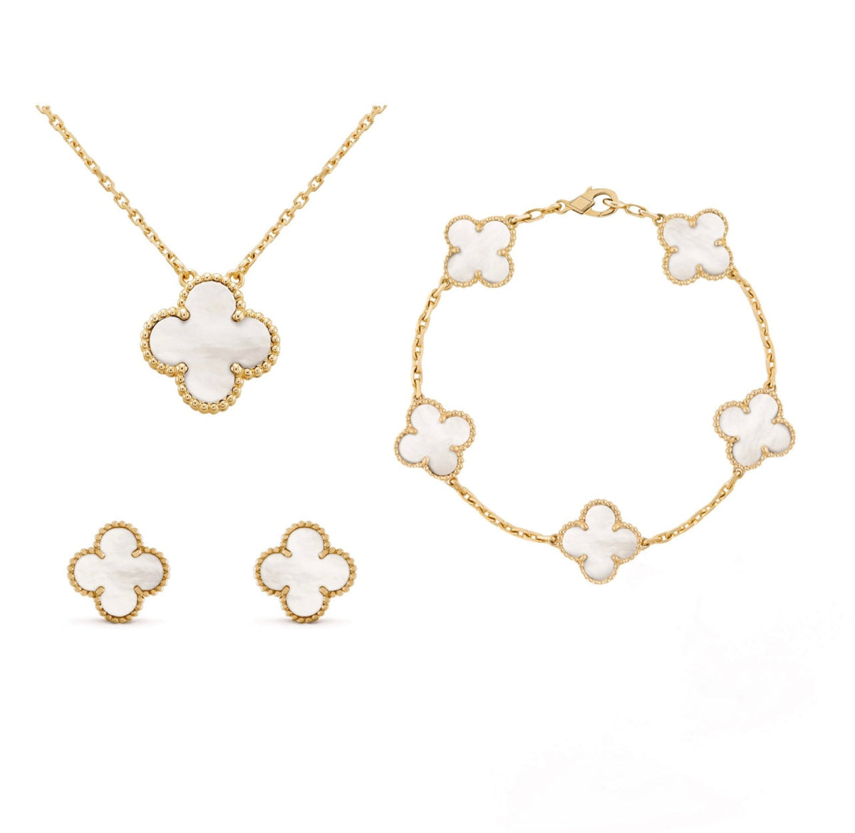 Bella - Clover jewelry set - Ready to gift