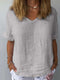 Women's Comfortable V-Neck Summer T-Shirt | Chic
