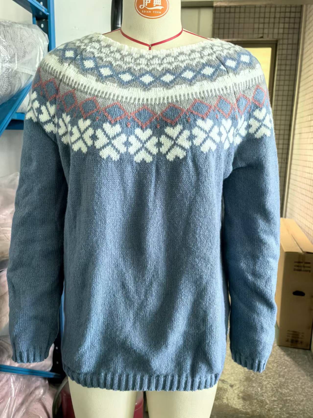 Jersey clásico de punto suave | Artesanía sostenible
