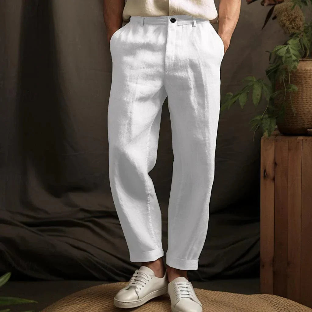 Paul&Marc｜Men's summer linen pants
