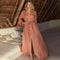 Robe longue bohème pour femme | Robe d'été fluide style Ibiza | Robe longue légère et respirante, idéale pour la plage et les vacances