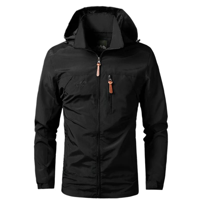 Image of Men's Hooded Lightweight Outdoor Jacket