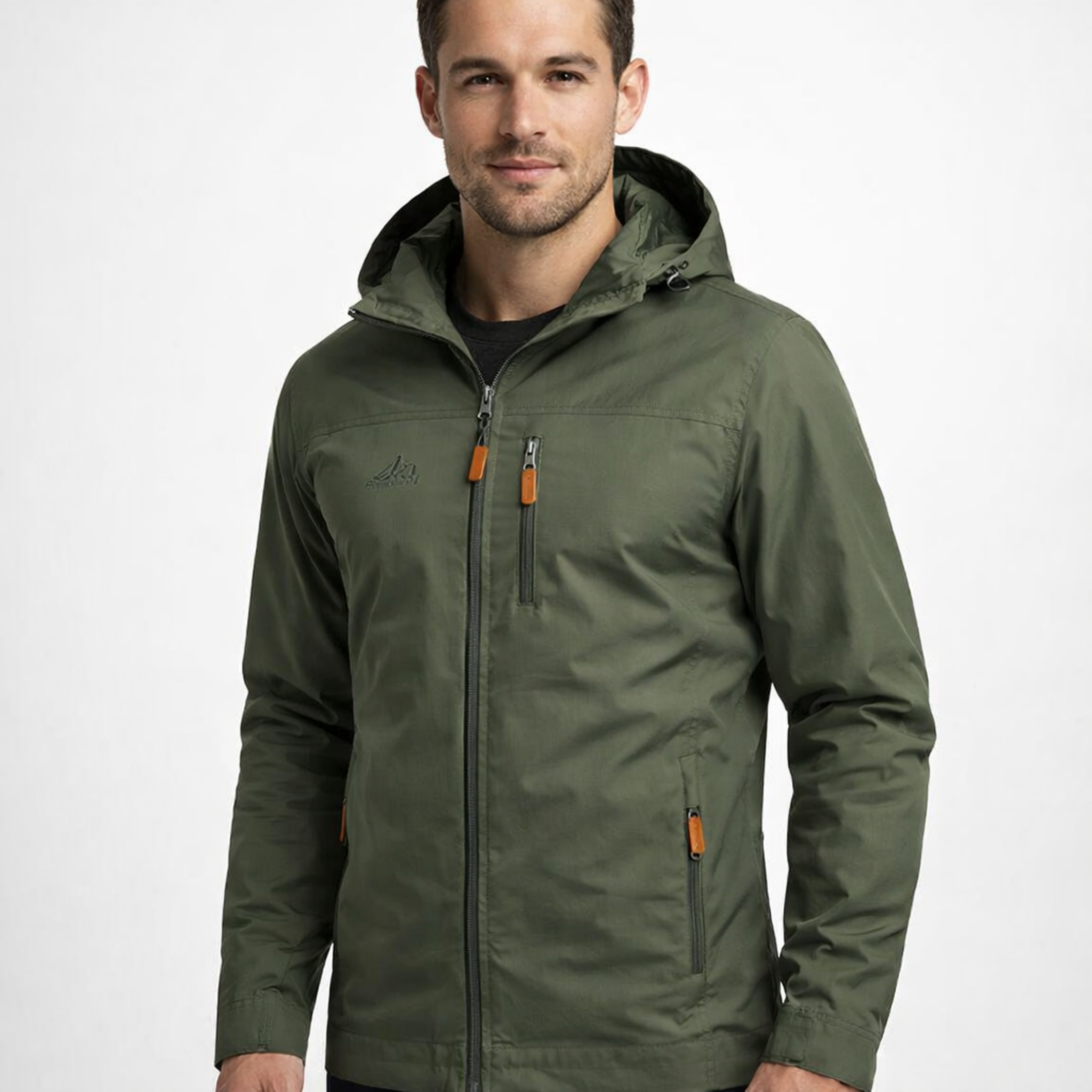 Image of Men's Hooded Lightweight Outdoor Jacket