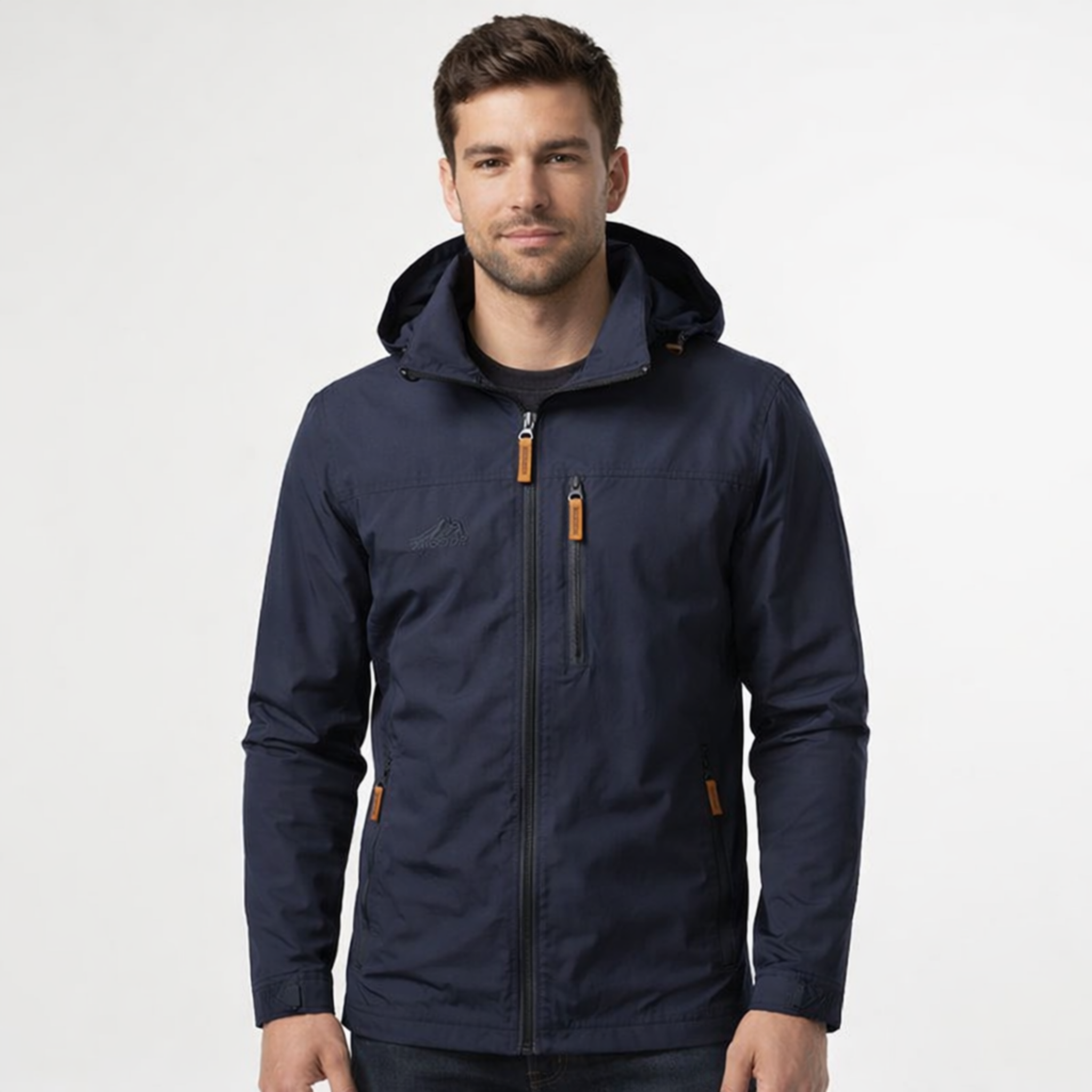 Image of Men's Hooded Lightweight Outdoor Jacket