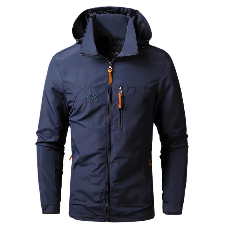 Image of Men's Hooded Lightweight Outdoor Jacket
