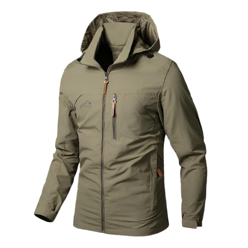 Image of Men's Hooded Lightweight Outdoor Jacket