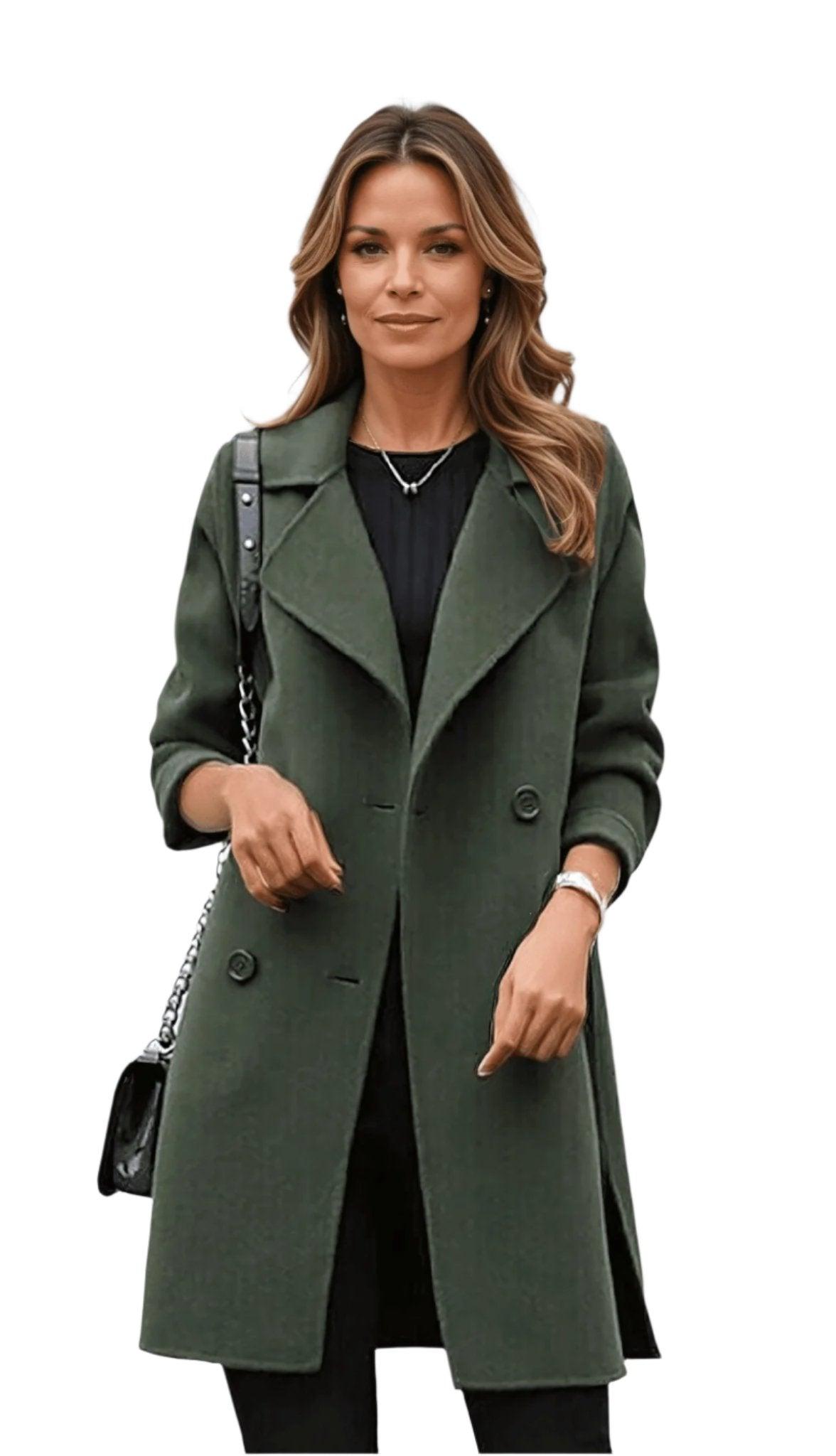 Trenchcoat dwurzędowy | Wyraźnie wyprofilowany krój | Ponadczasowy, kultowy design