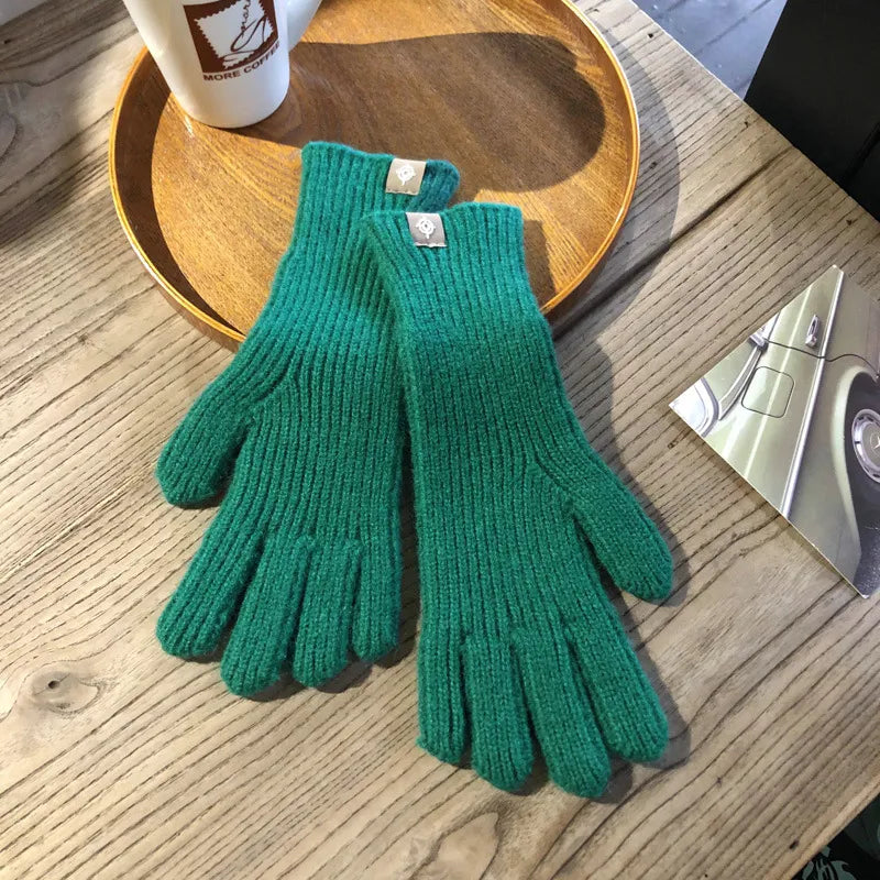 Mănuși din tricot pentru femei | Amestec de bumbac