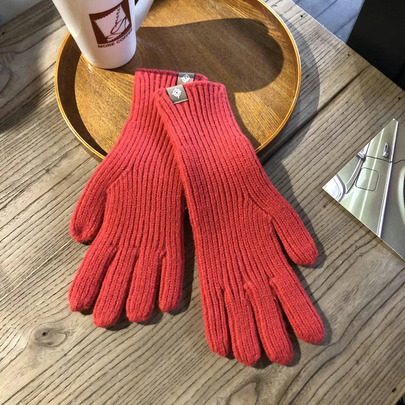 Mănuși din tricot pentru femei | Amestec de bumbac