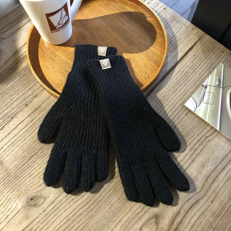 Mănuși din tricot pentru femei | Amestec de bumbac