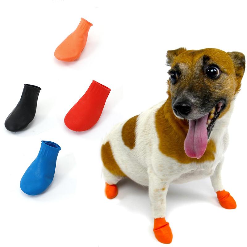Waterproof Rubber Dog Boots - Image 1