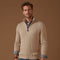 Men's Lightweight Sweater | Breathable Natural Fabric Pullover for All Seasons | Versatile Casual and Formal Knitwear
