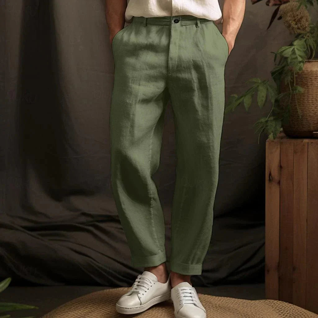 Paul&Marc｜Men's summer linen pants