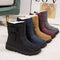 Botas de nieve para mujer impermeables y cortaviento - Botas de invierno cálidas para la nieve y la lluvia
