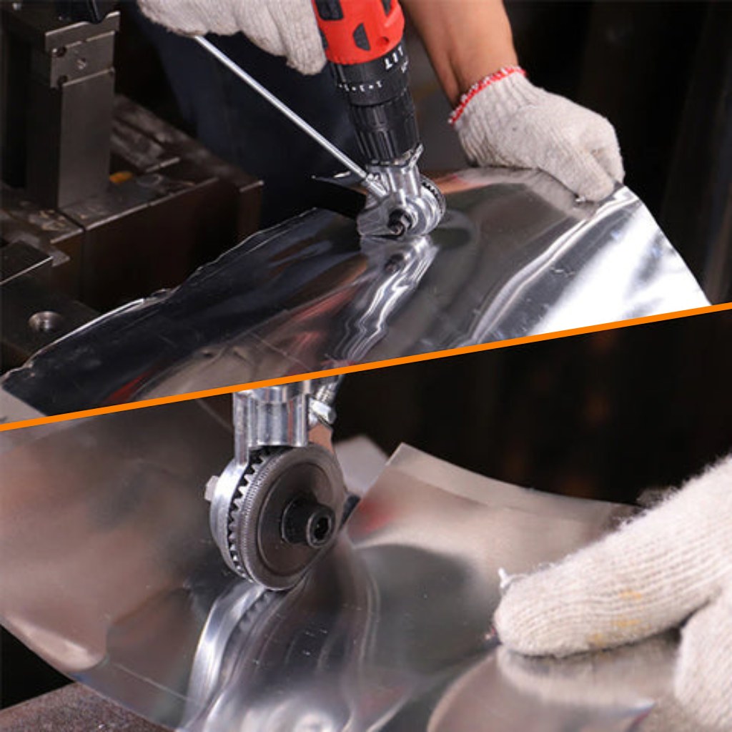 Metal Cutter Drill Attachment for Precise Sheet Metal Cutting